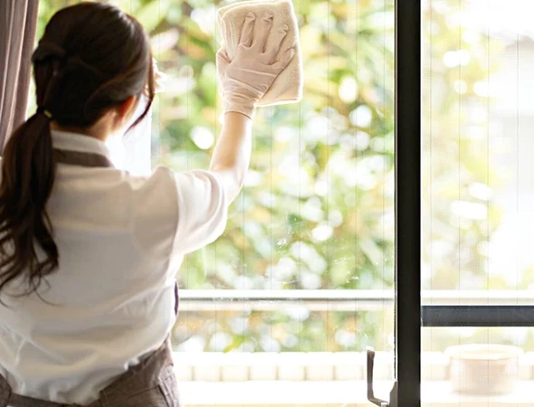 Crystal Patio Door Glass Cleaning Service in Sterling